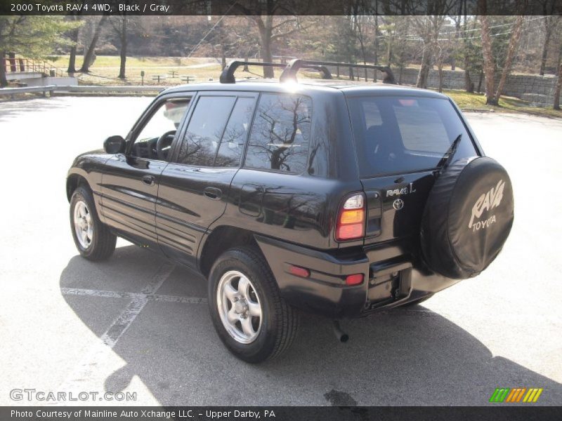 Black / Gray 2000 Toyota RAV4 4WD