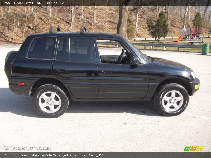 Black / Gray 2000 Toyota RAV4 4WD