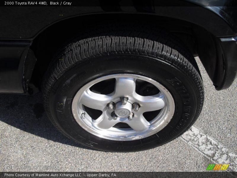 Black / Gray 2000 Toyota RAV4 4WD