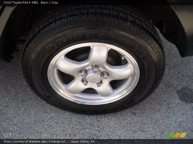 Black / Gray 2000 Toyota RAV4 4WD