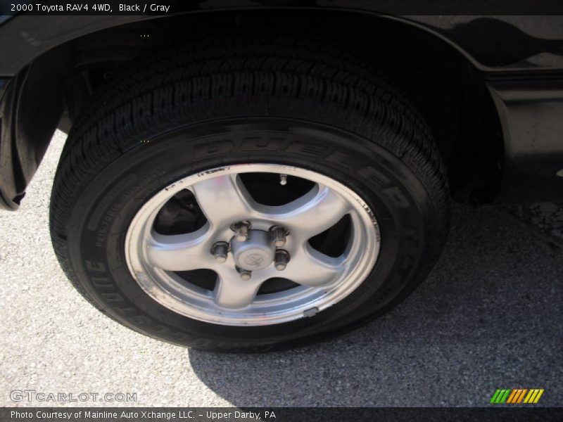 Black / Gray 2000 Toyota RAV4 4WD
