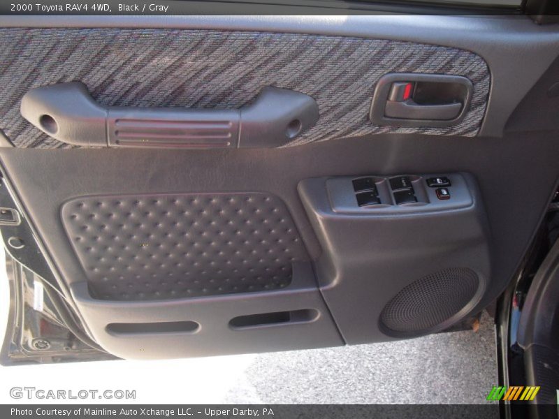 Black / Gray 2000 Toyota RAV4 4WD