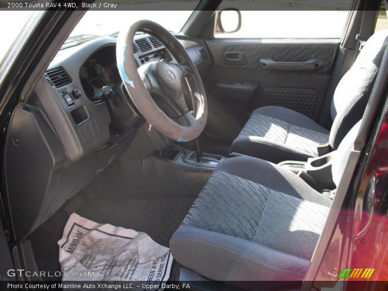 Black / Gray 2000 Toyota RAV4 4WD