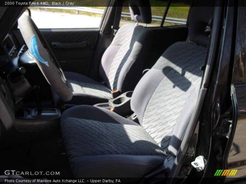 Black / Gray 2000 Toyota RAV4 4WD
