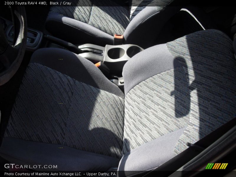 Black / Gray 2000 Toyota RAV4 4WD
