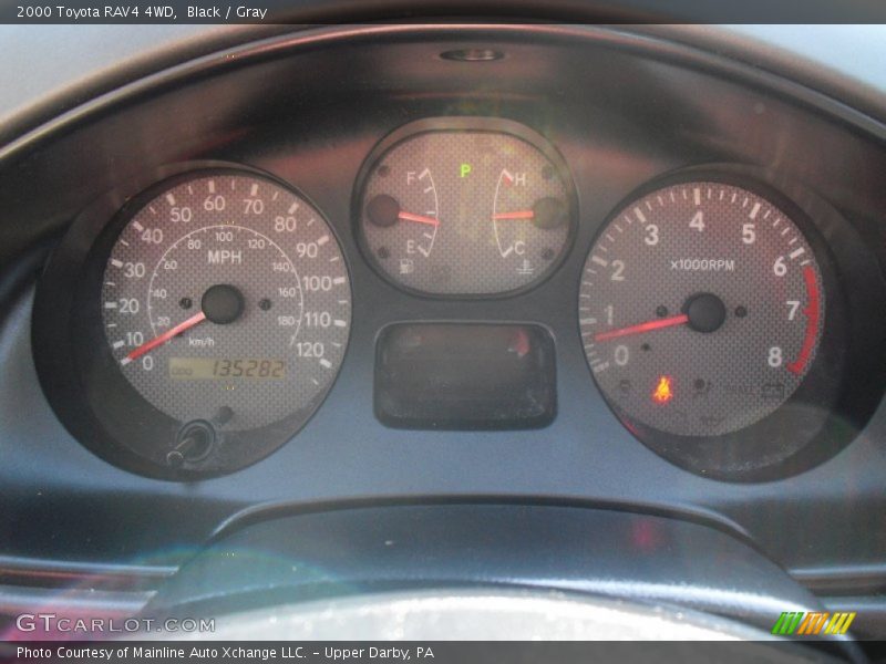 Black / Gray 2000 Toyota RAV4 4WD