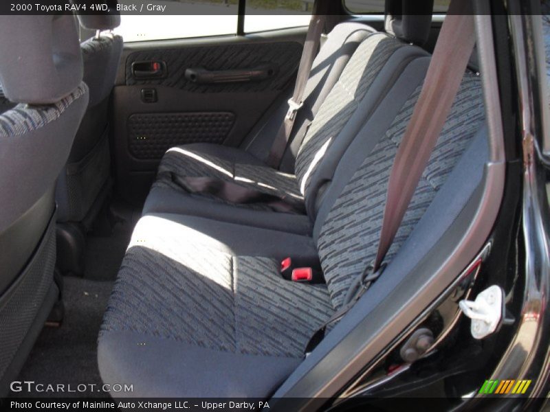 Black / Gray 2000 Toyota RAV4 4WD