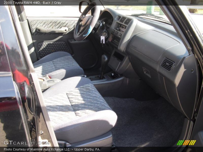 Black / Gray 2000 Toyota RAV4 4WD