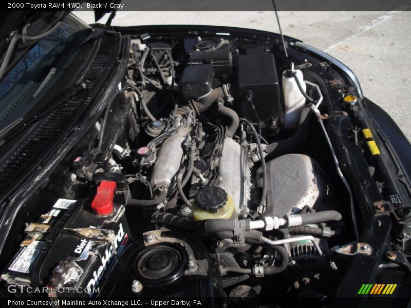 Black / Gray 2000 Toyota RAV4 4WD