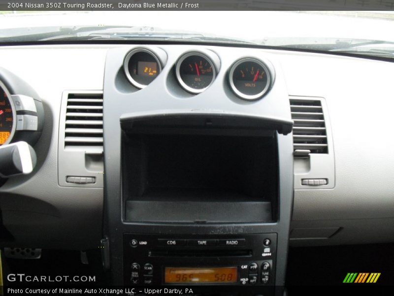 Daytona Blue Metallic / Frost 2004 Nissan 350Z Touring Roadster