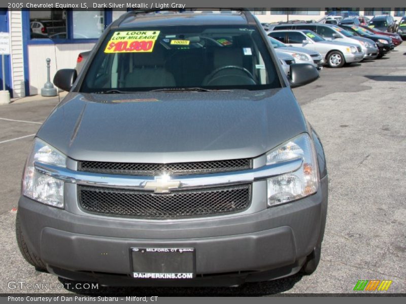 Dark Silver Metallic / Light Gray 2005 Chevrolet Equinox LS