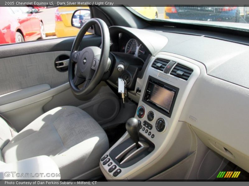 Dark Silver Metallic / Light Gray 2005 Chevrolet Equinox LS