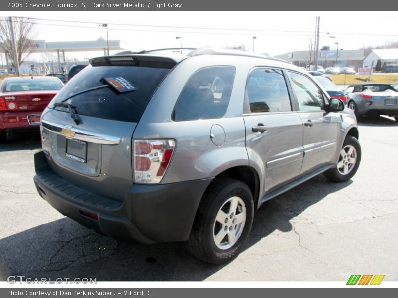 Dark Silver Metallic / Light Gray 2005 Chevrolet Equinox LS
