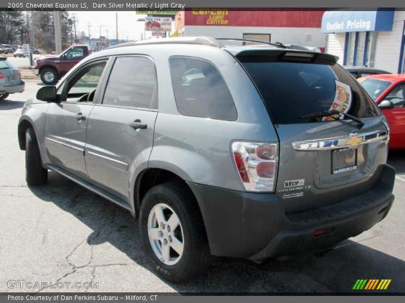 Dark Silver Metallic / Light Gray 2005 Chevrolet Equinox LS