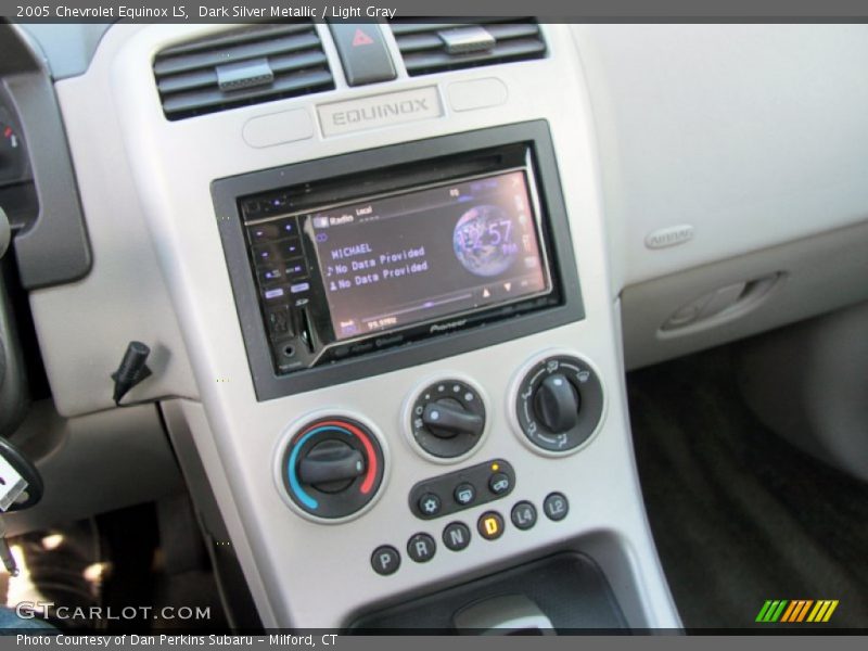 Dark Silver Metallic / Light Gray 2005 Chevrolet Equinox LS