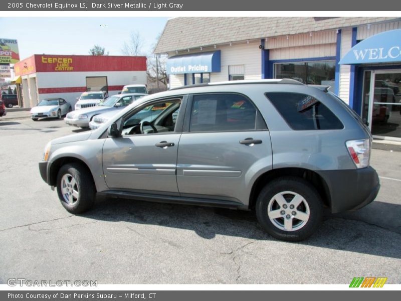 Dark Silver Metallic / Light Gray 2005 Chevrolet Equinox LS