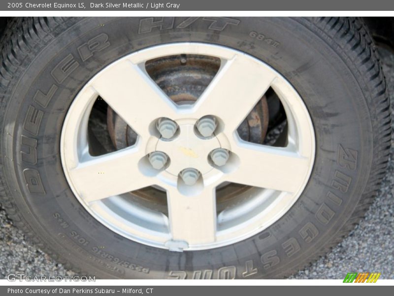 Dark Silver Metallic / Light Gray 2005 Chevrolet Equinox LS