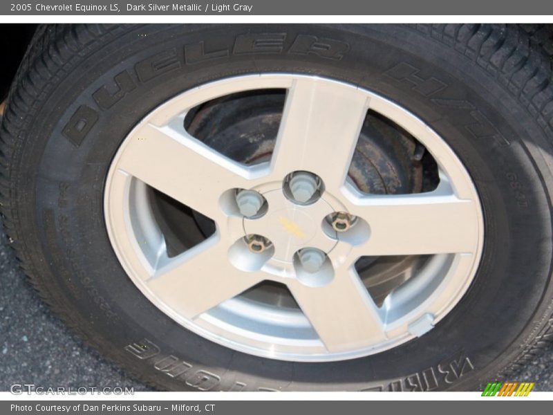 Dark Silver Metallic / Light Gray 2005 Chevrolet Equinox LS