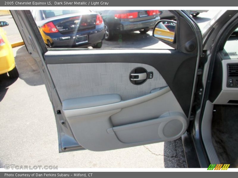 Dark Silver Metallic / Light Gray 2005 Chevrolet Equinox LS