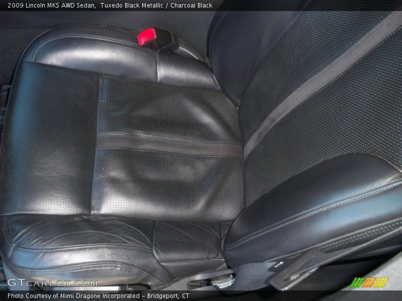 Tuxedo Black Metallic / Charcoal Black 2009 Lincoln MKS AWD Sedan