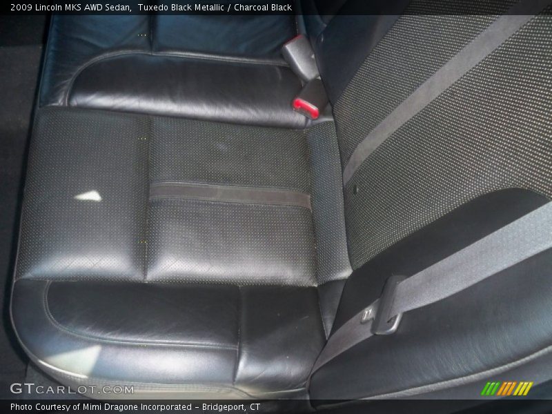 Tuxedo Black Metallic / Charcoal Black 2009 Lincoln MKS AWD Sedan