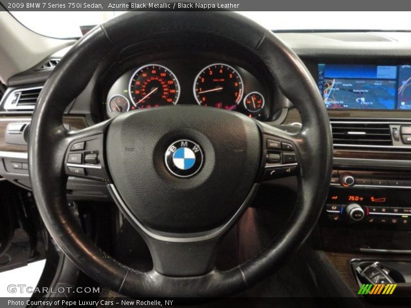  2009 7 Series 750i Sedan Steering Wheel