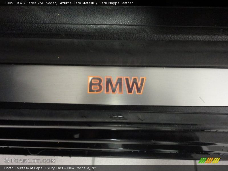 Illuminated Door Sill - 2009 BMW 7 Series 750i Sedan