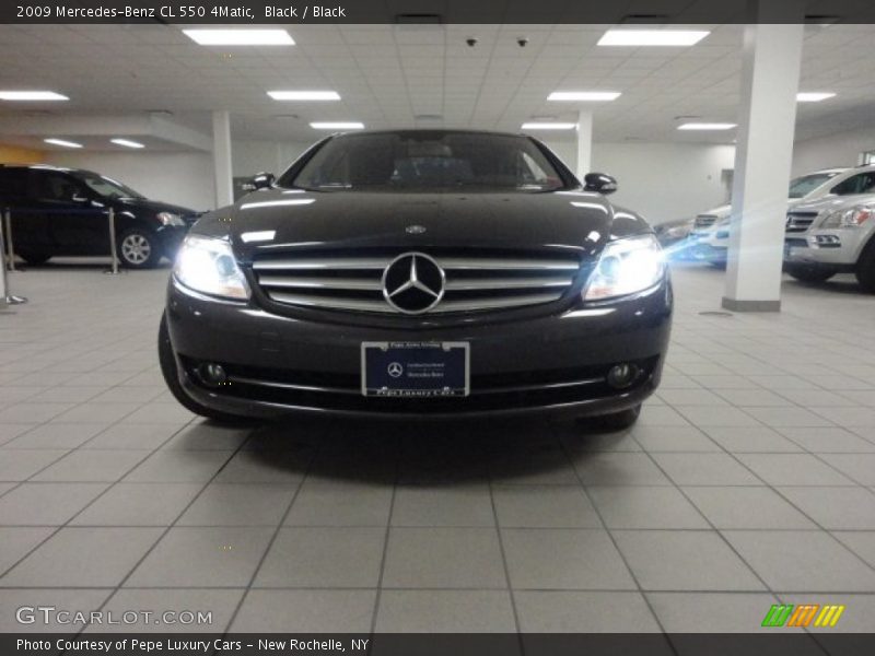 Black / Black 2009 Mercedes-Benz CL 550 4Matic