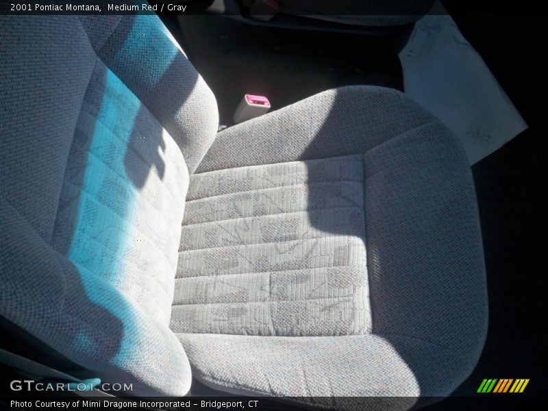 Medium Red / Gray 2001 Pontiac Montana