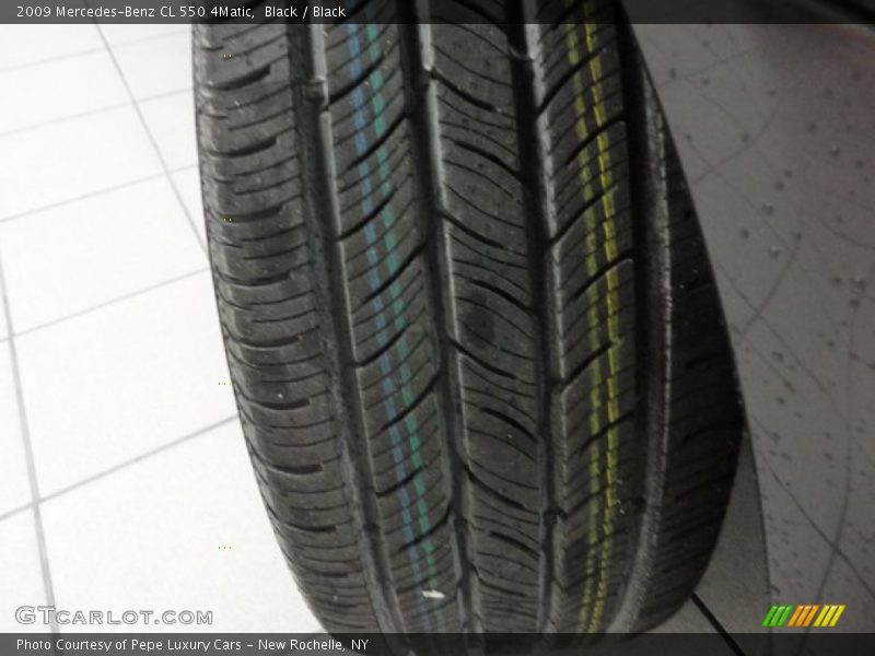 Black / Black 2009 Mercedes-Benz CL 550 4Matic
