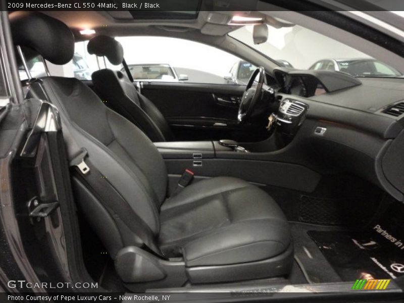 Black / Black 2009 Mercedes-Benz CL 550 4Matic
