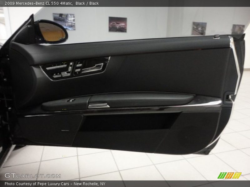 Black / Black 2009 Mercedes-Benz CL 550 4Matic