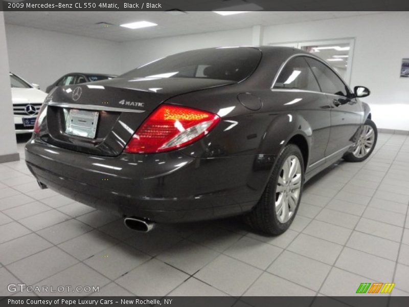 Black / Black 2009 Mercedes-Benz CL 550 4Matic