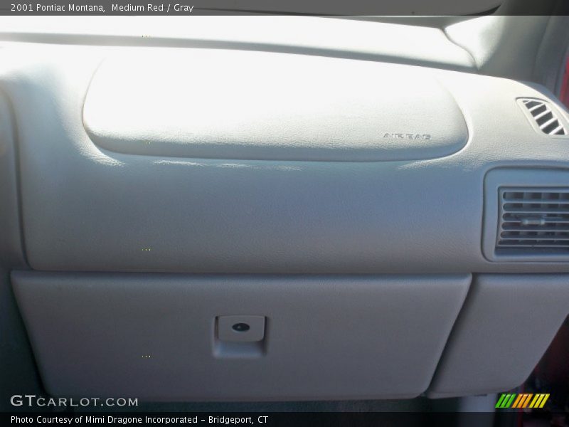 Medium Red / Gray 2001 Pontiac Montana
