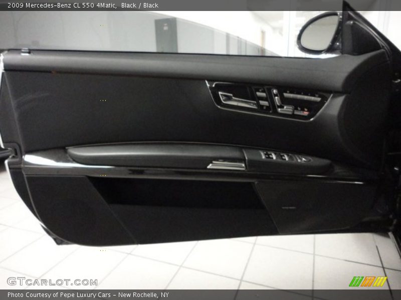 Black / Black 2009 Mercedes-Benz CL 550 4Matic