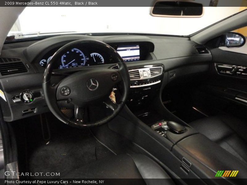 Black / Black 2009 Mercedes-Benz CL 550 4Matic