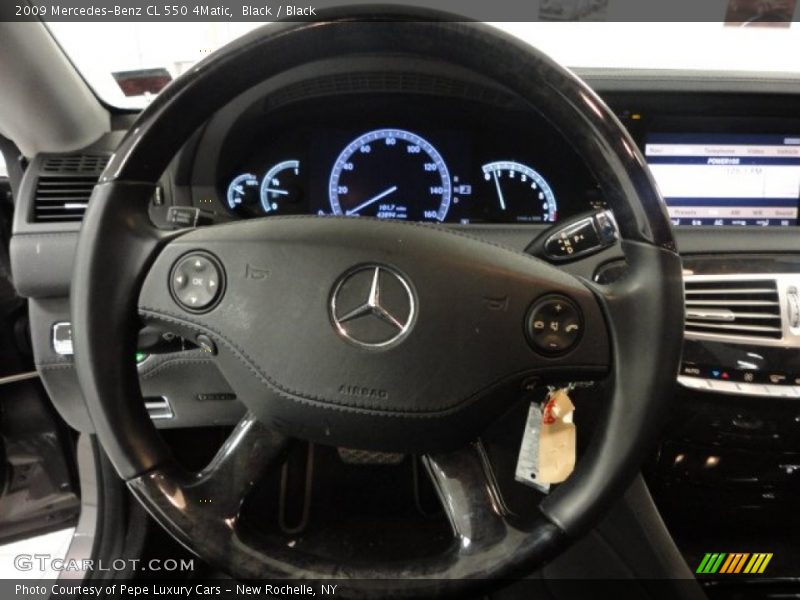 Black / Black 2009 Mercedes-Benz CL 550 4Matic