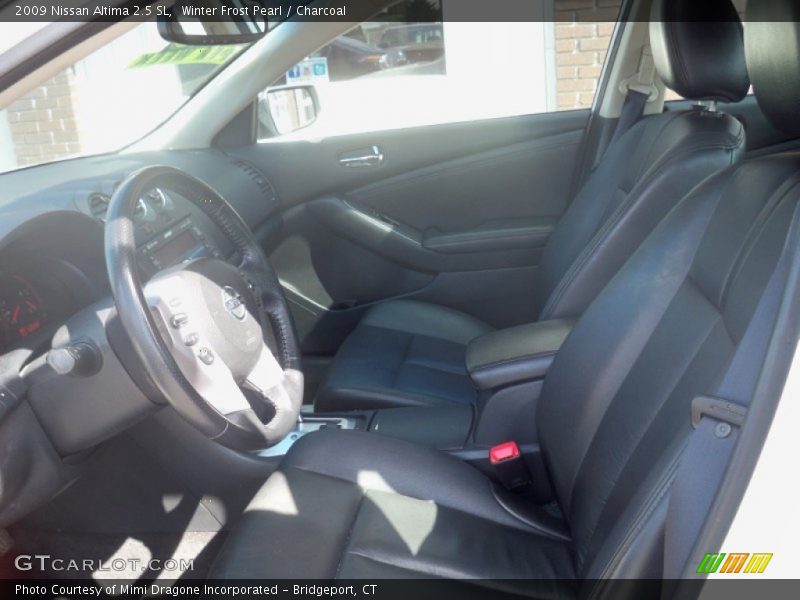 Winter Frost Pearl / Charcoal 2009 Nissan Altima 2.5 SL