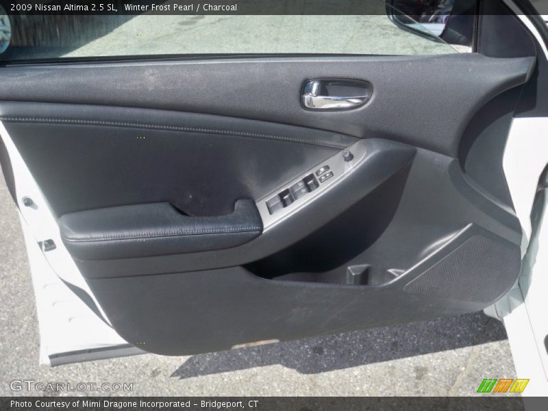 Winter Frost Pearl / Charcoal 2009 Nissan Altima 2.5 SL