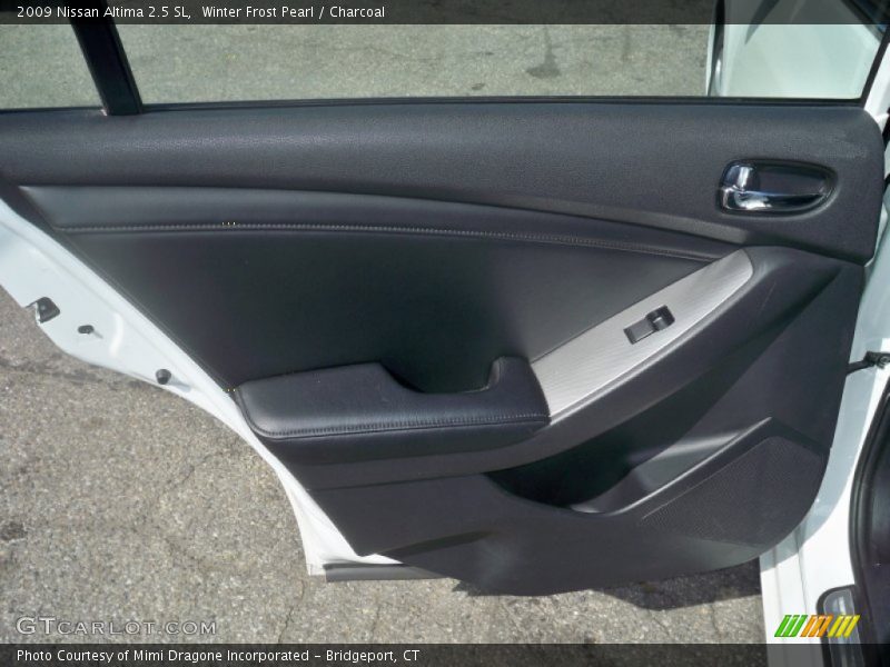 Winter Frost Pearl / Charcoal 2009 Nissan Altima 2.5 SL