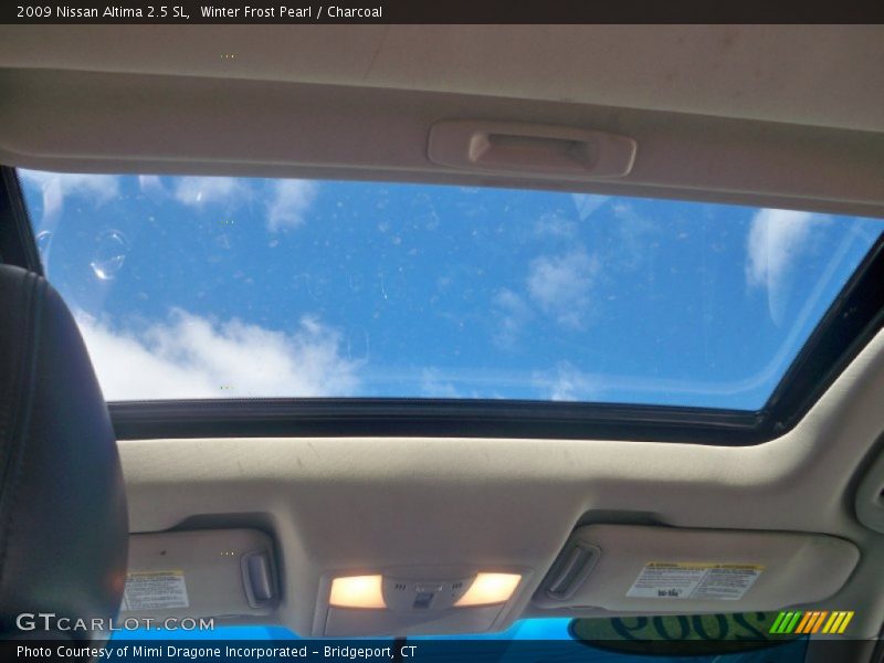 Winter Frost Pearl / Charcoal 2009 Nissan Altima 2.5 SL