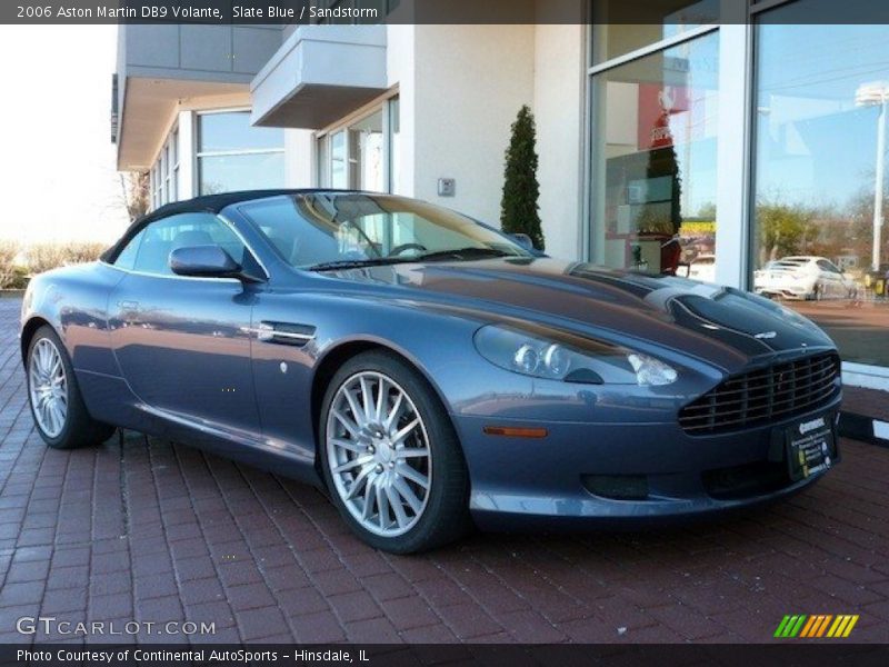 Slate Blue / Sandstorm 2006 Aston Martin DB9 Volante
