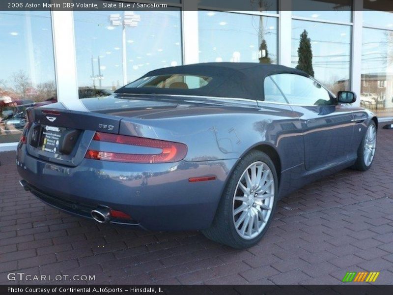 Slate Blue / Sandstorm 2006 Aston Martin DB9 Volante