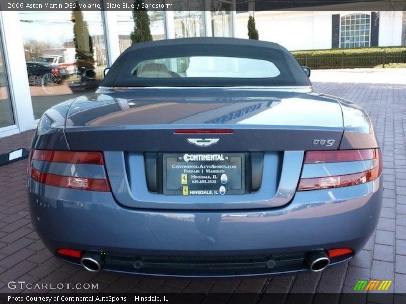 Slate Blue / Sandstorm 2006 Aston Martin DB9 Volante