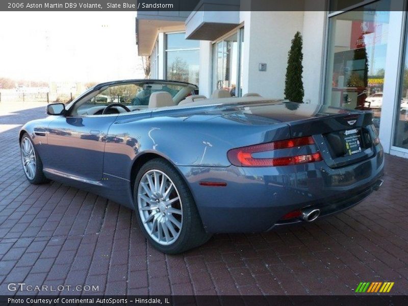 Slate Blue / Sandstorm 2006 Aston Martin DB9 Volante