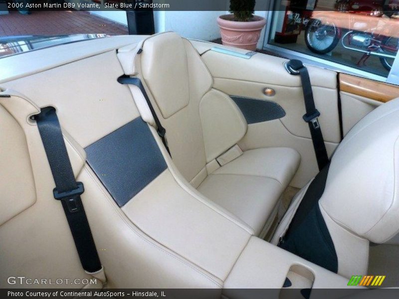 Rear Seat of 2006 DB9 Volante