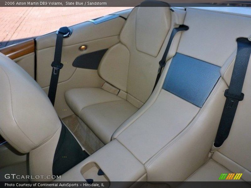 Rear Seat of 2006 DB9 Volante