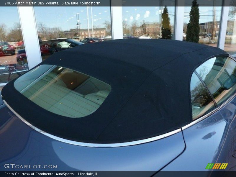 Slate Blue / Sandstorm 2006 Aston Martin DB9 Volante