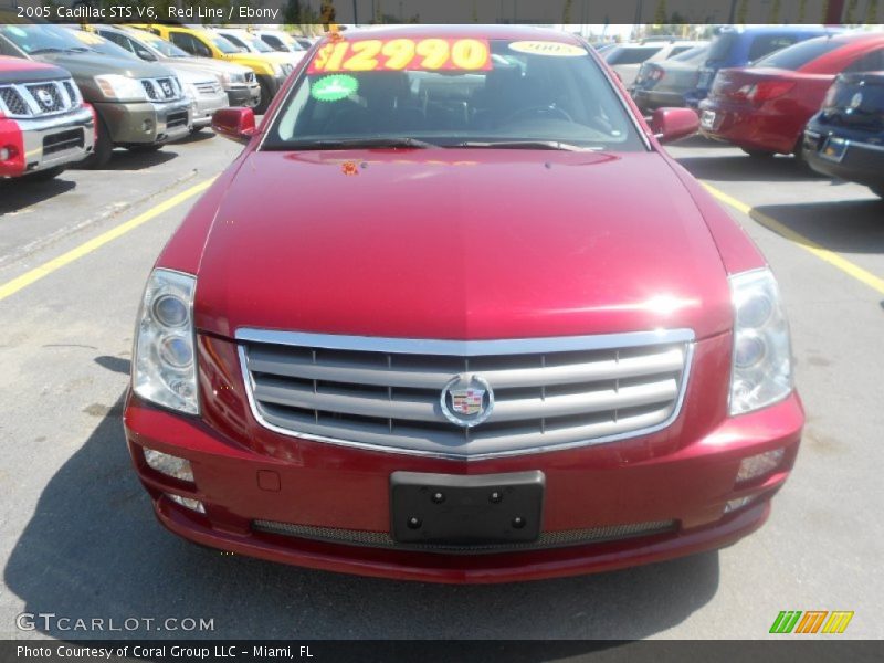 Red Line / Ebony 2005 Cadillac STS V6