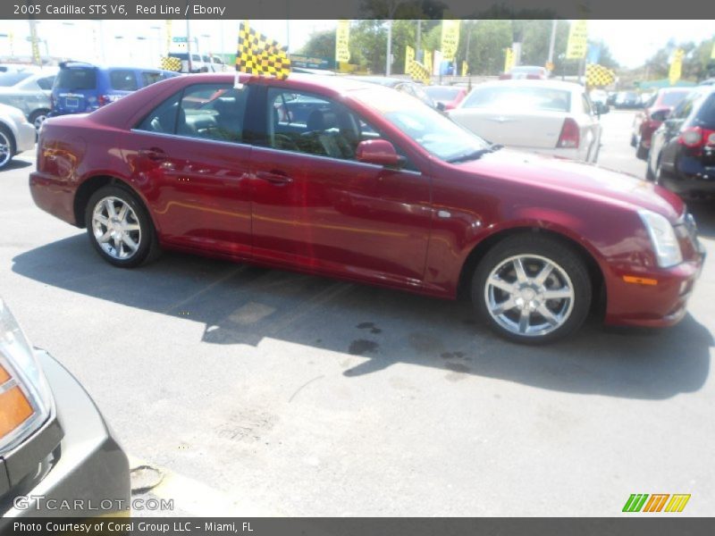 Red Line / Ebony 2005 Cadillac STS V6